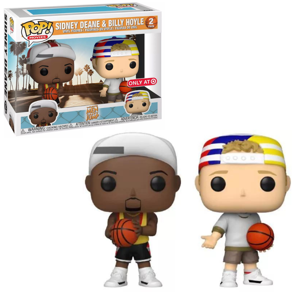 Funko Pop White Men Can't Jump -  Sidney Deane & Billy Hoyle 2-Pack Target EX