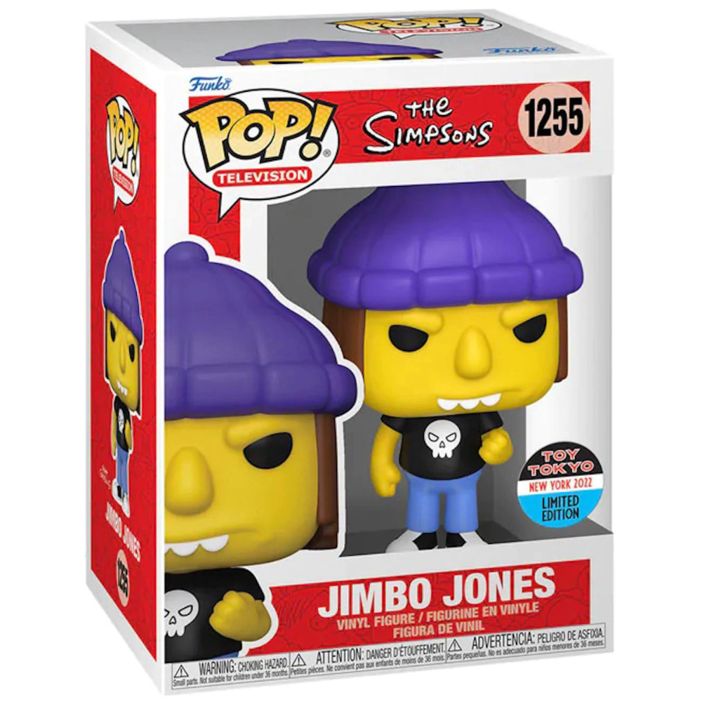 Funko Pop The Simpsons - Jimbo Jones 2022 NYCC Toy Tokyo EX