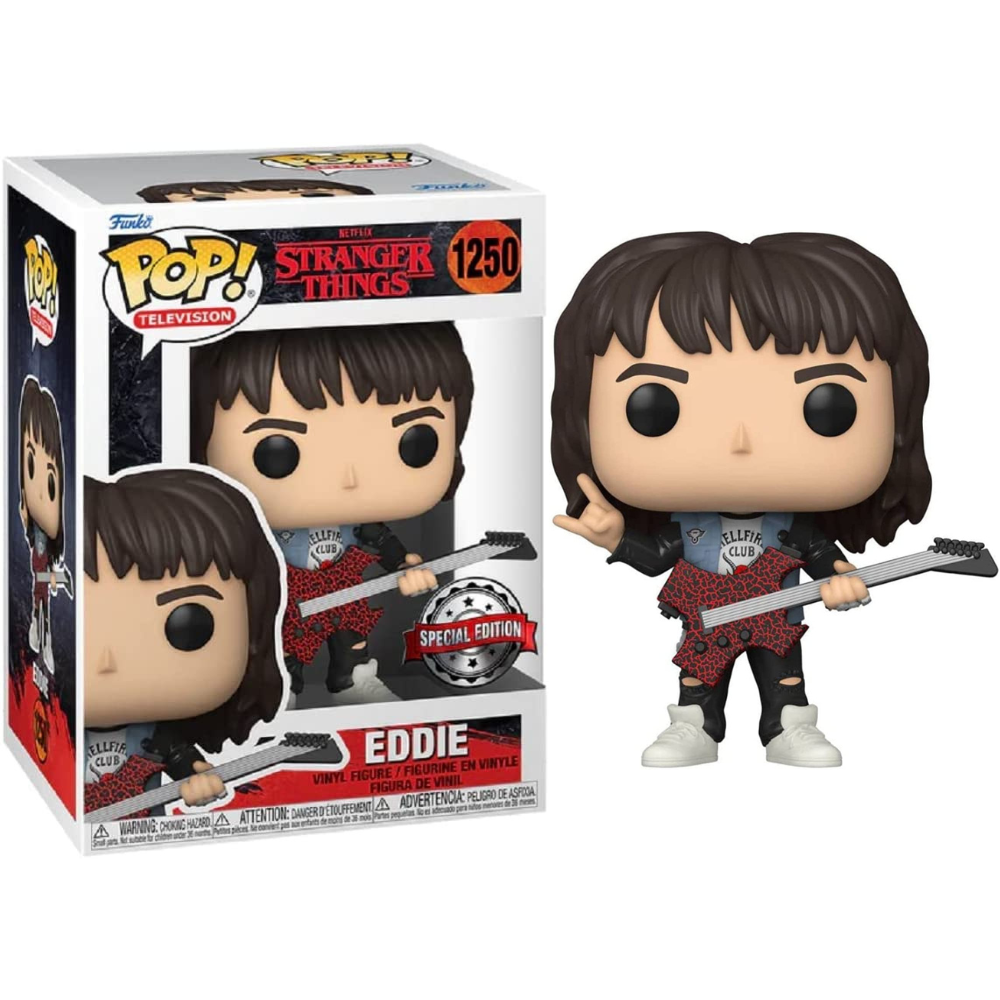 Funko Pop Stranger Things Season 4 - Eddie Special Edition EX