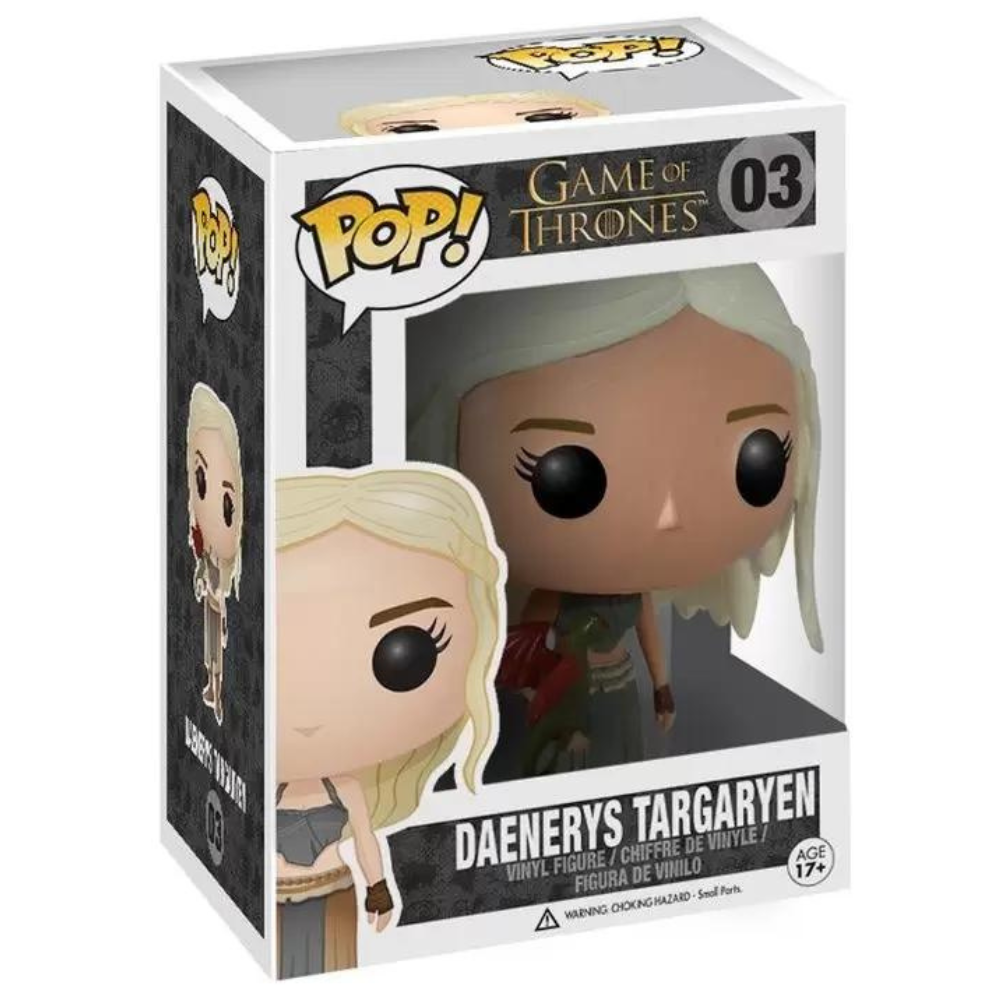Funko Pop Game Of Thrones - Daenerys Targaryen w/ Green Dragon